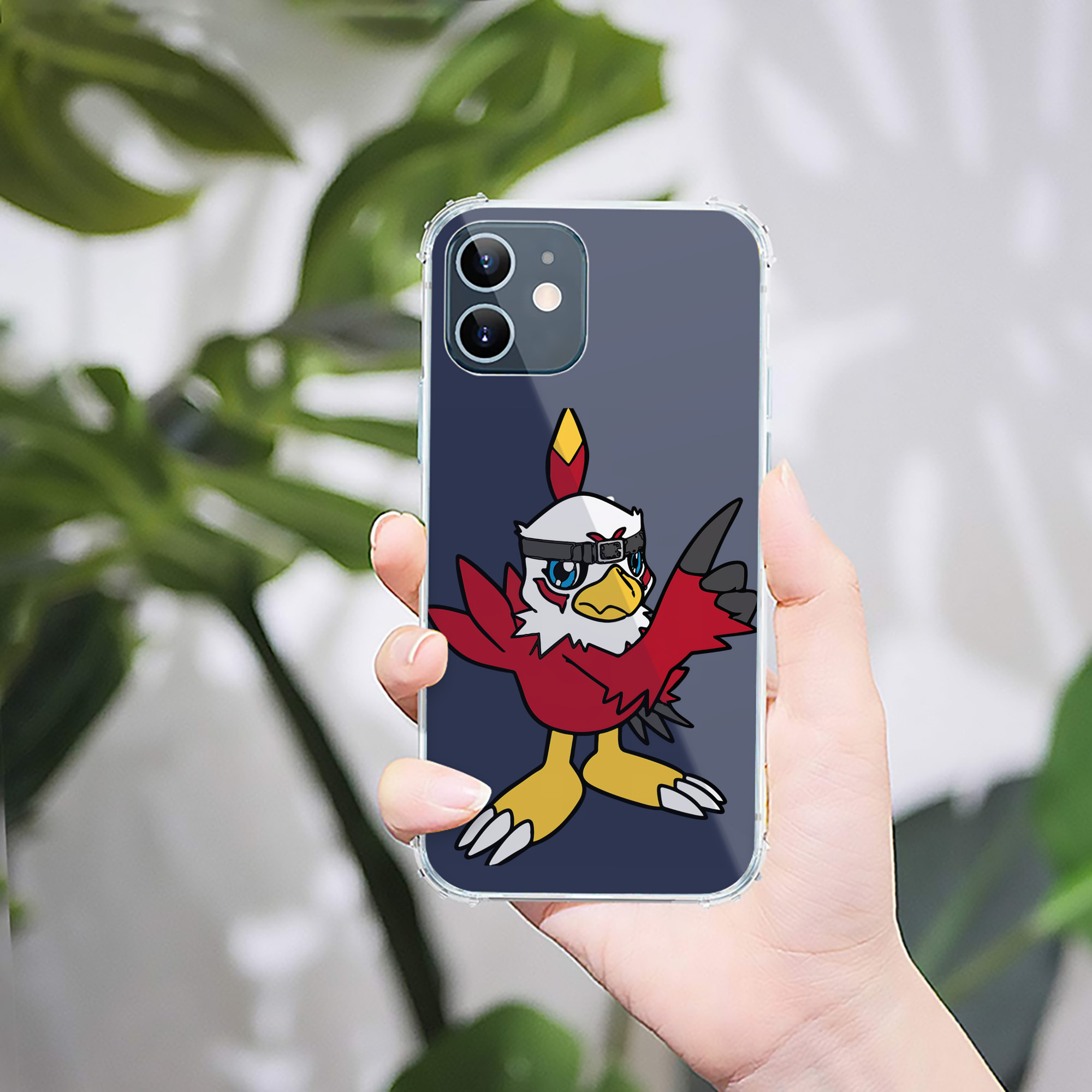 （画像用） Digimon デジタルモンスター/デジモン 【iPhone 12シリーズ対応】透明スマホケース（クリアソフトケース）